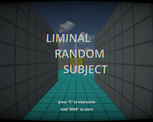 LIMINAL RANDOM SUBJECT