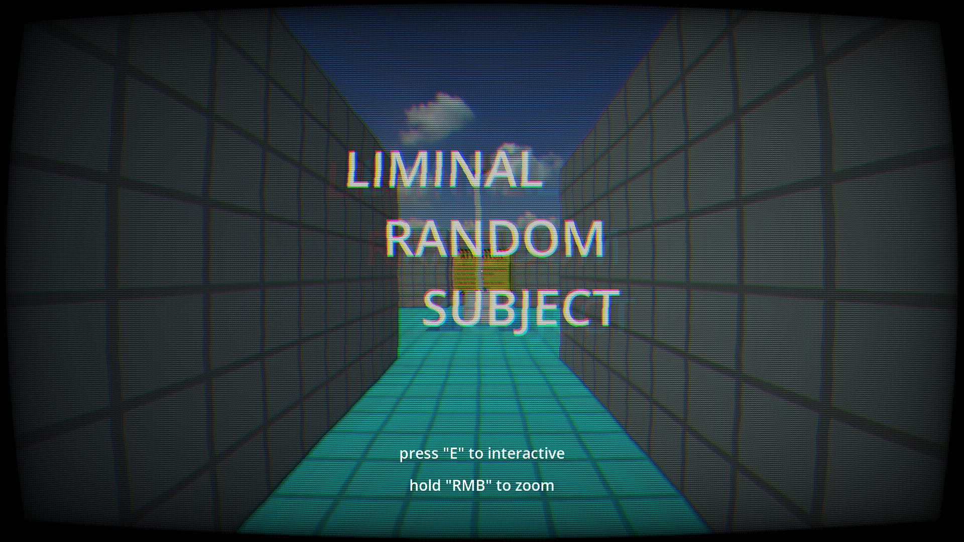 LIMINAL RANDOM SUBJECT