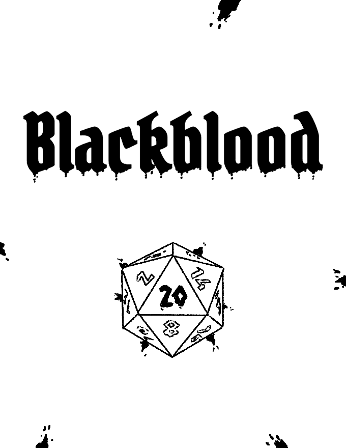 Cover image for Blackbloood Expanded Rulebook