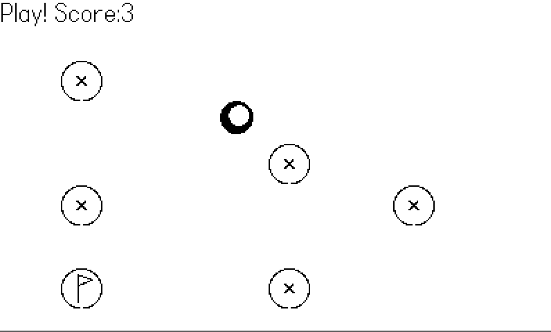 Gravity ball (for Playdate)