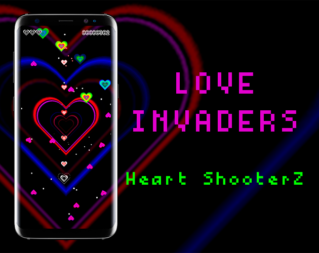 Cover image for Love Invaders - Heart ShooterZ (Mobile Demo)