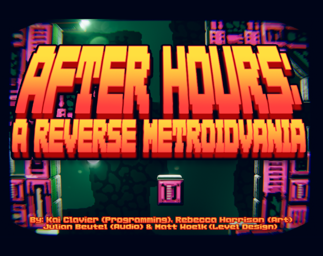 Cover image for After Hours: A Reverse Metroidvania