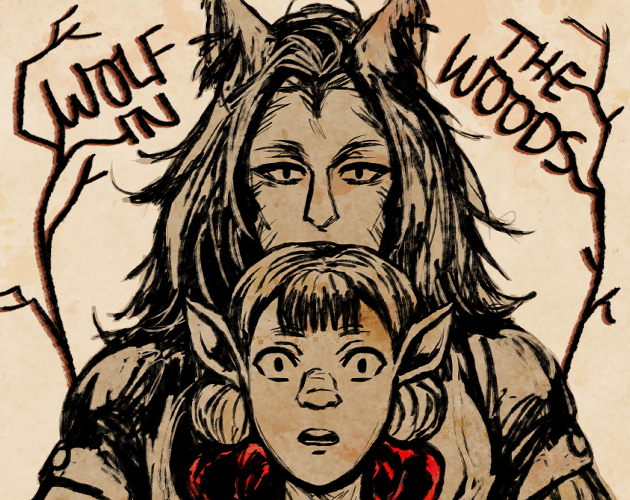 Wolf in the Woods