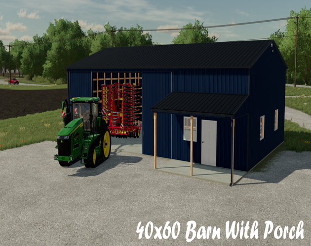 Cover image for 40x60 Shed with Porch