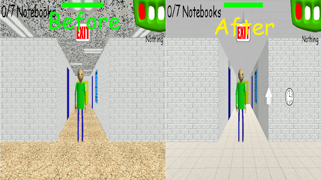 Baldi's Basics Classic Re-Compiled!