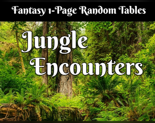 Fantasy Jungle Encounters  