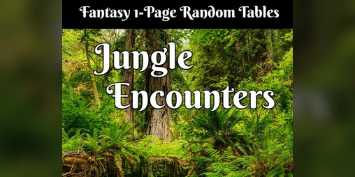 Cover image for Fantasy Jungle Encounters