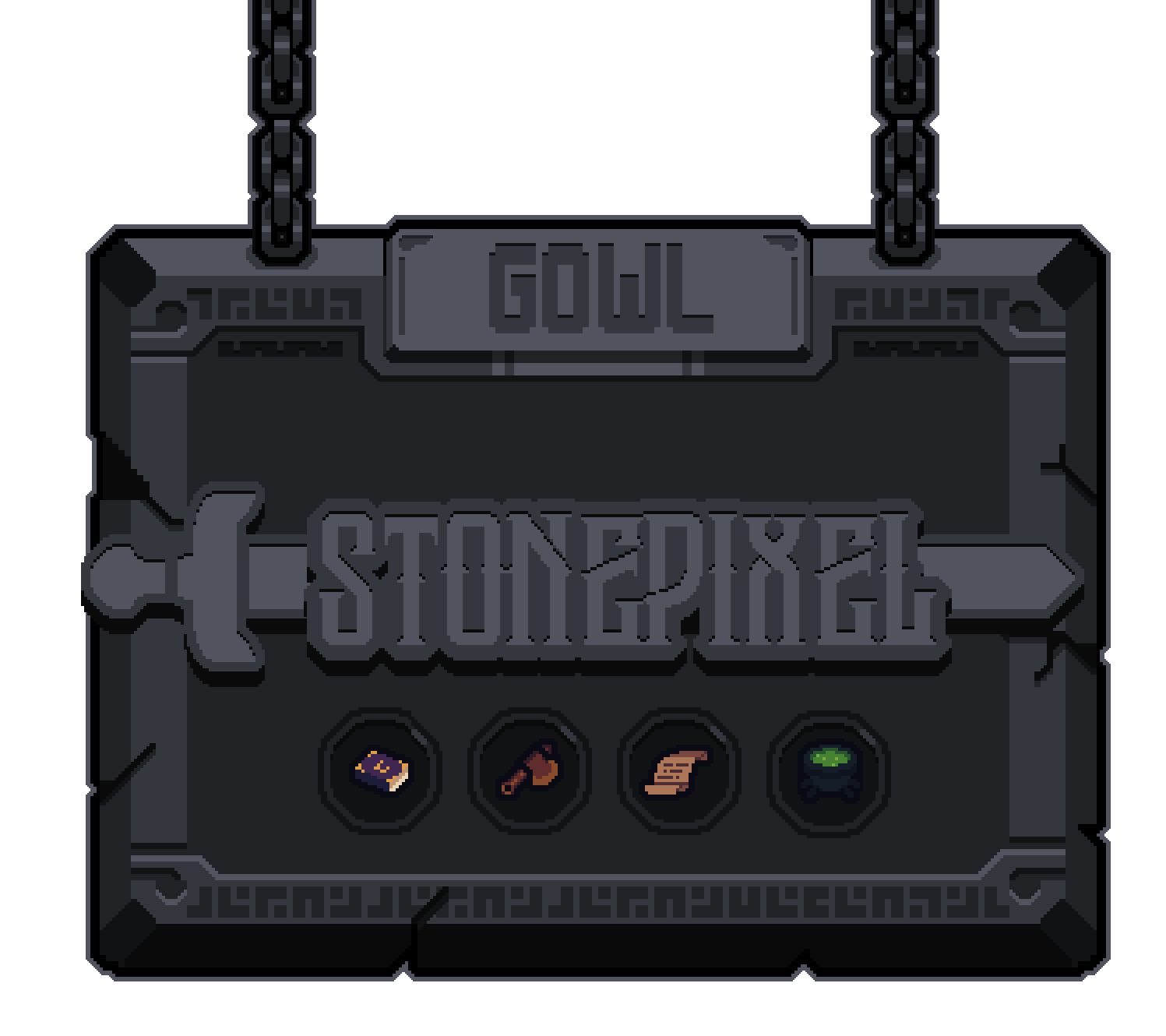 StonePixel UI | UI Pixel Art Asset Pack