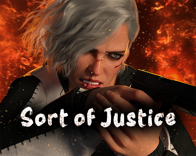 Cover art for Sort of Justice by Creator Tom — adult visual novel