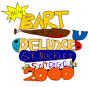 New Bart Bash U Deluxe & Knuckles Scoutdigo 2000