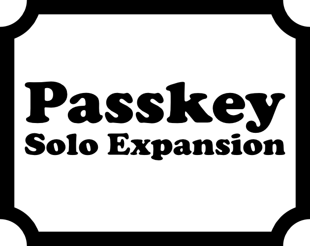 Cover image for Passkey Solo Expansion