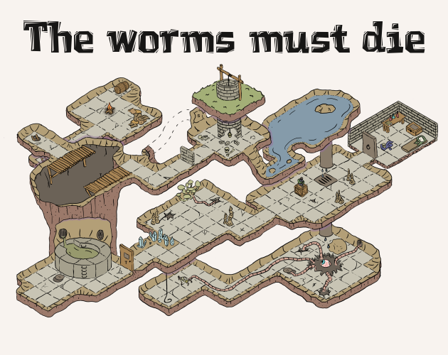 Cover image for The Worms Must Die