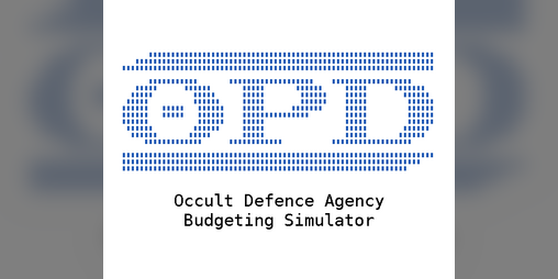 Cover image for Occult Defence Agency Budgeting Simulator