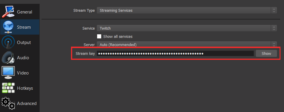 suggested streaming software for twitch