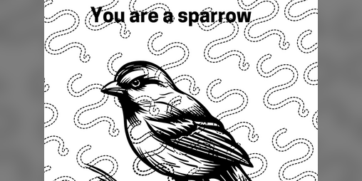 Cover image for You are a sparrow