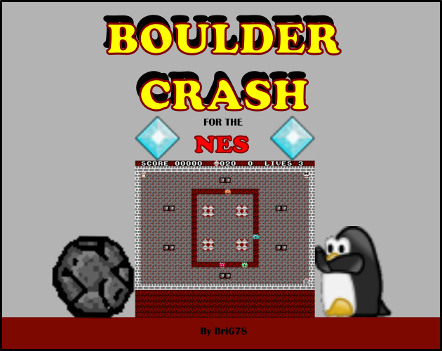 Boulder Crash nes