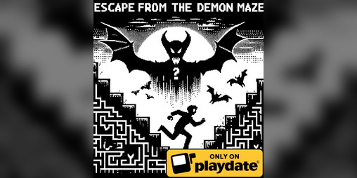 Cover image for Escape From The Demon Maze