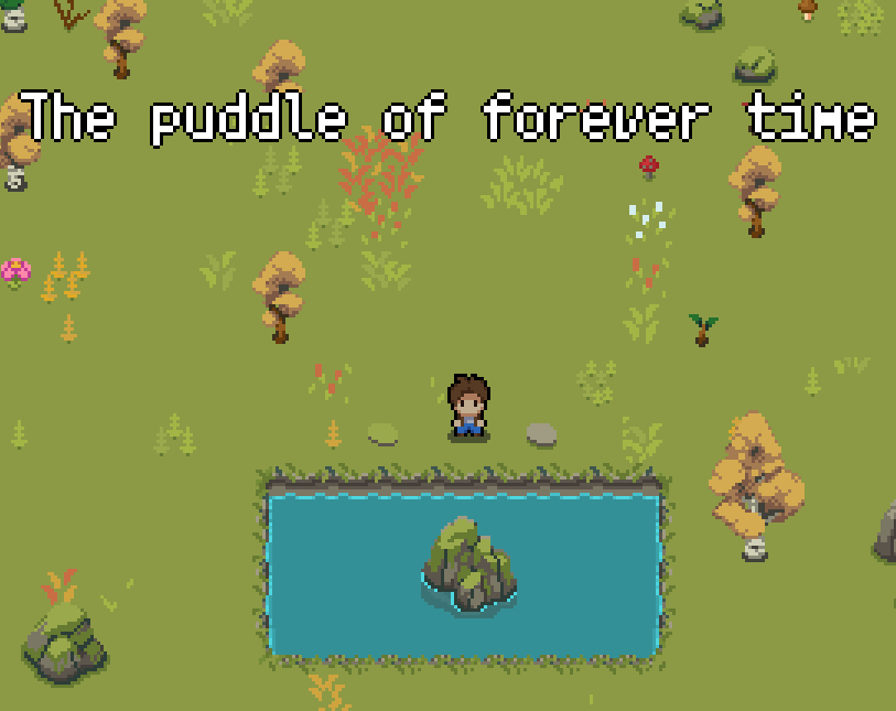 Cover image for Puddle of forever time