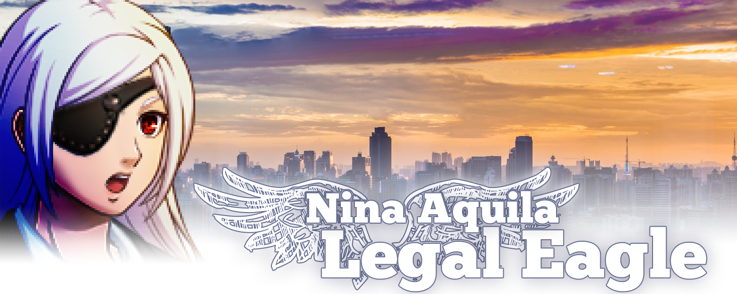 Nina Aquila: Legal Eagle - court is in session! - Release Announcements ...