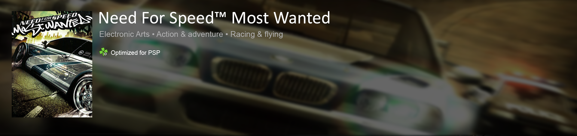 Need For Speed: Most Wanted