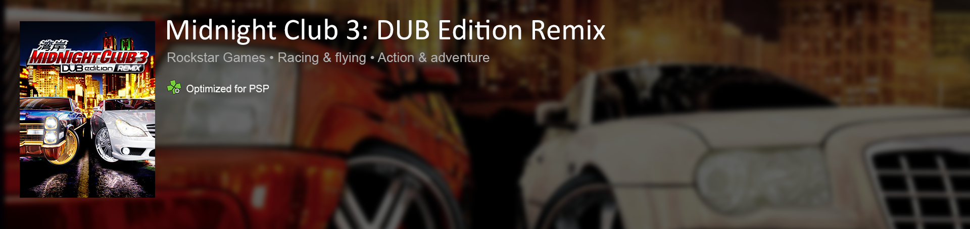 Midnight Club 3: DUB Edition Remix