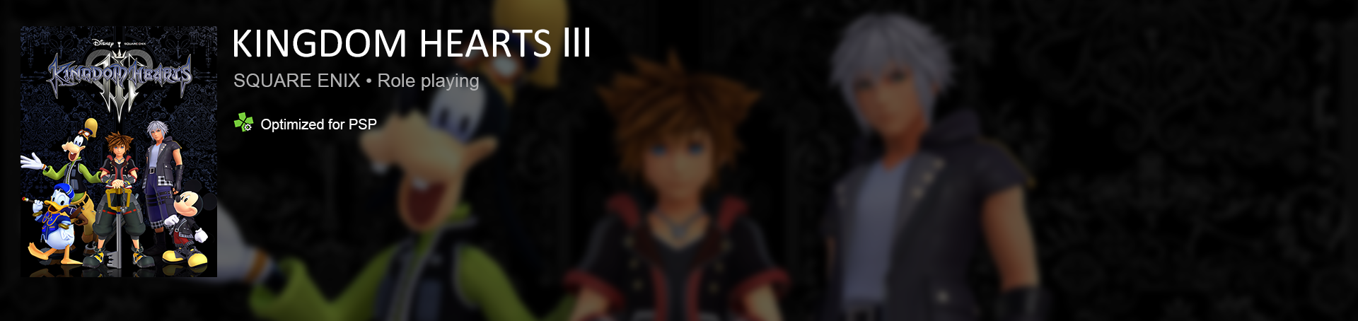 KINGDOM HEARTS III