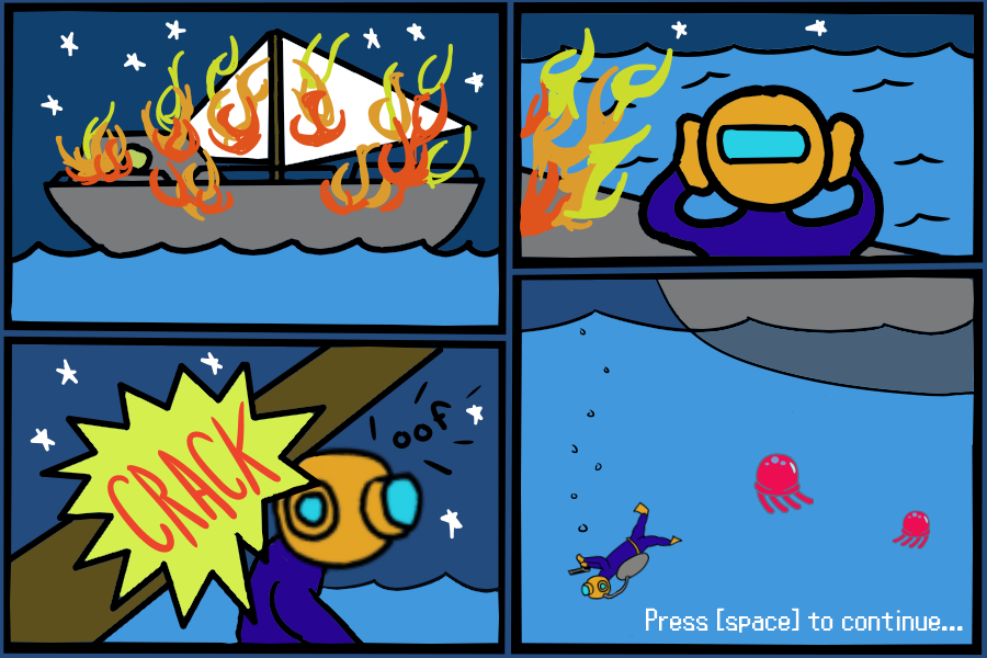 Escape From The Deep