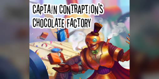 Cover image for Captain Contraption's Chocolate Factory