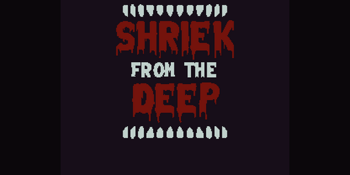 Cover image for Shriek from the Deep