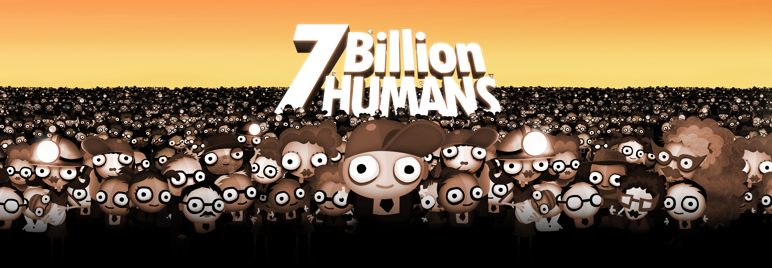 7 billion humans