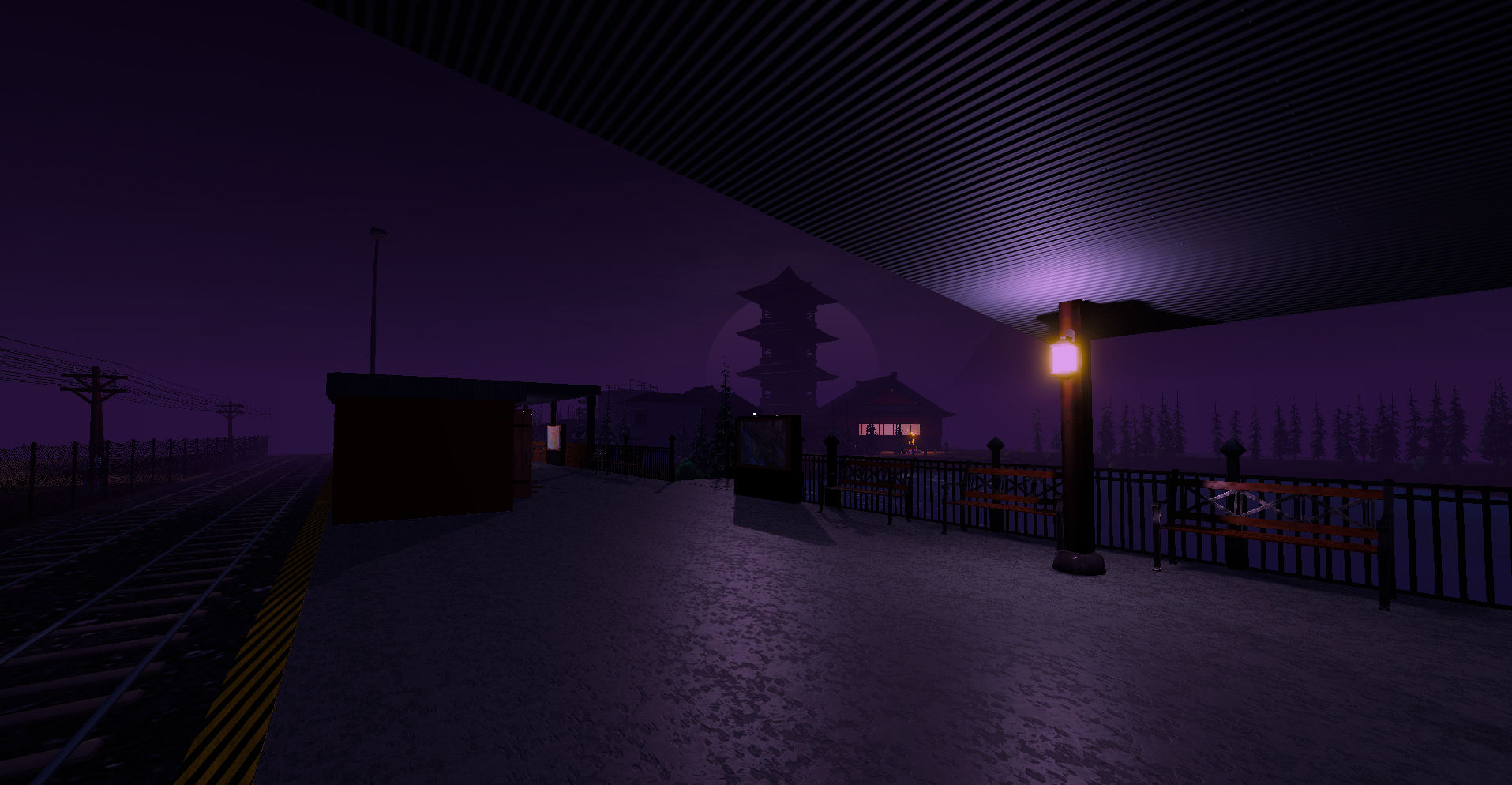 A night at Kisaragi station. cover