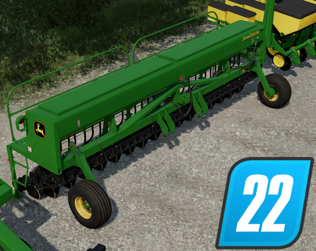 Cover image for John Deere 1520 seeder