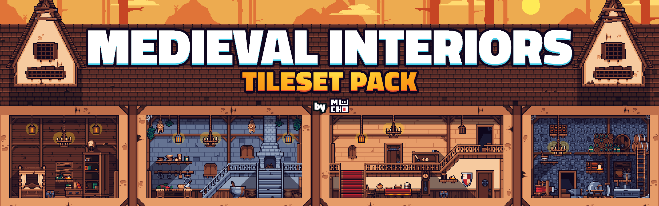 Medieval Interiors Tileset Pack