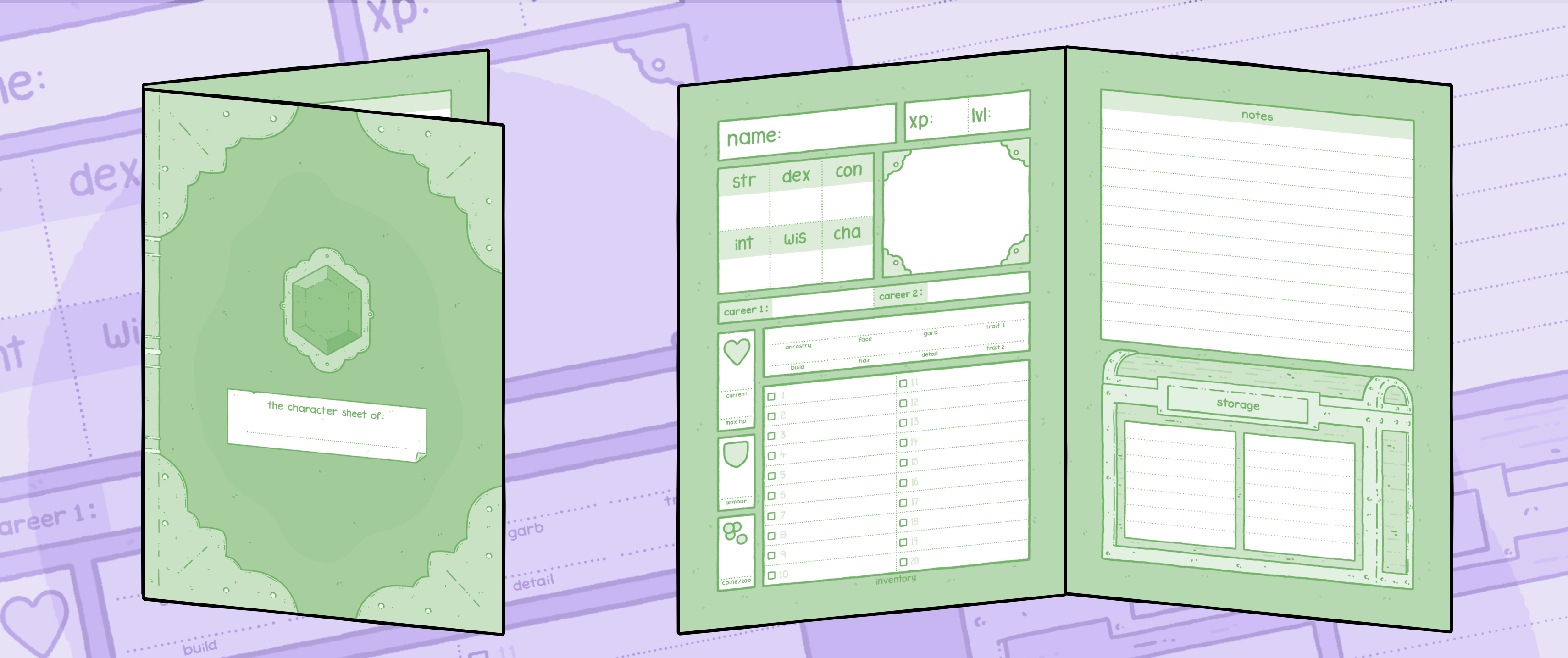 Knave 2e Character Sheet/Folio