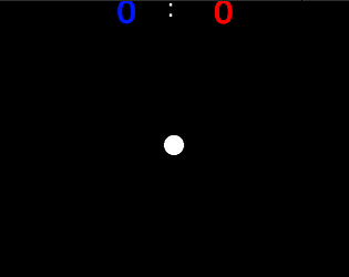 pong game: 2 players