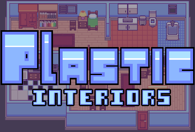 Plastic Interiors –  Pixel Art Tileset Pack (16 x 16)