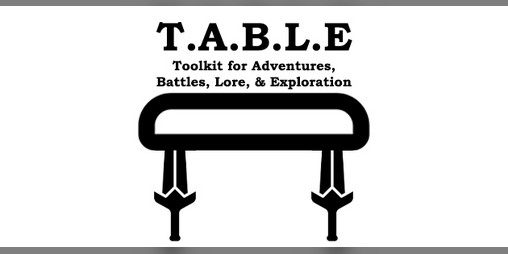 Cover image for Cardboard Anvil's T.A.B.L.E