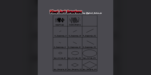 Cover image for Pixelart Isometric Brushes