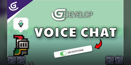 Cover image for GDevelop Voice Chat Template