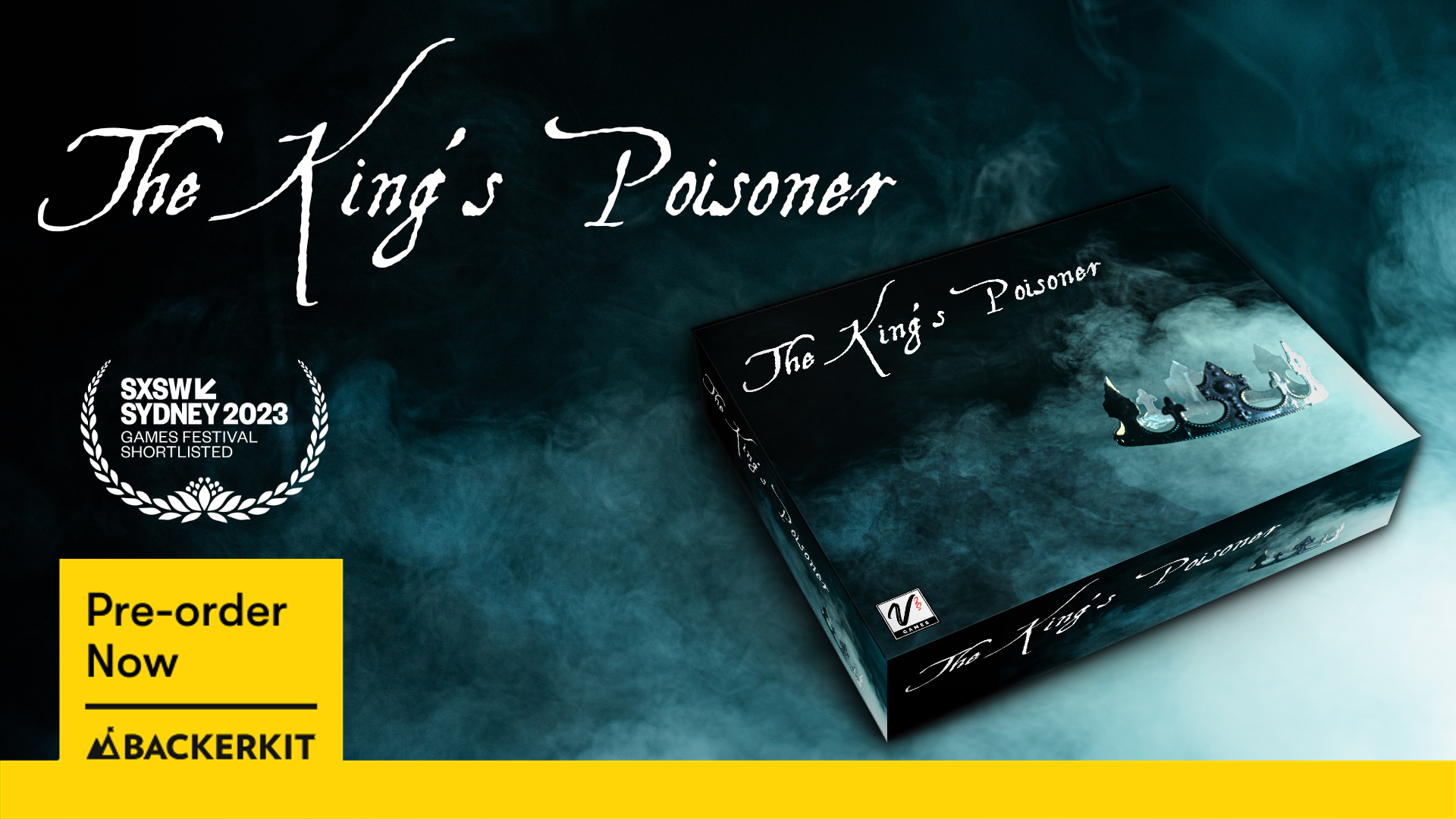 Pre-order boxed sets of The King's Poisoner on BackerKit NOW!