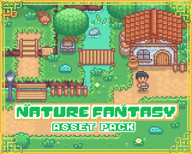 Nature Fantasy Asset Pack [16x16, Early Access] by Crusenho