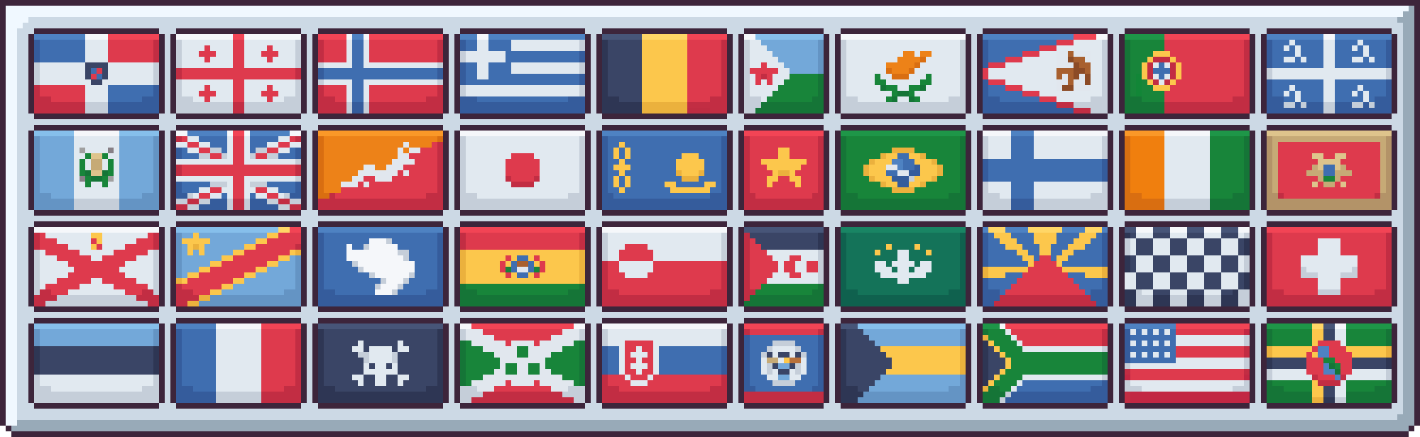 Complete Region Flags Pack (250+)