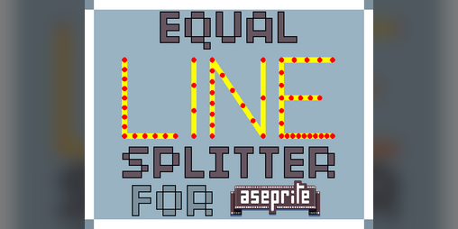 Cover image for Equal Line Splitter for Aseprite
