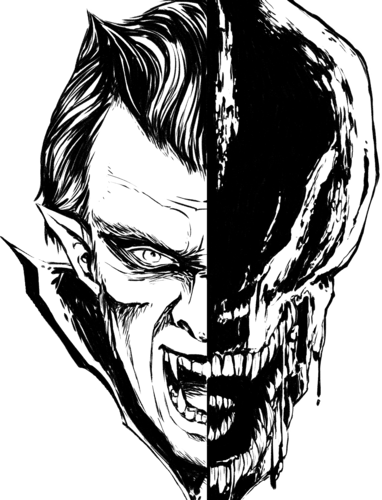 Cover image for Aliens and Dracula