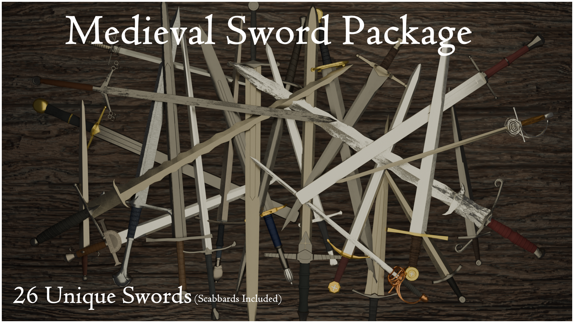 Medieval Sword Package