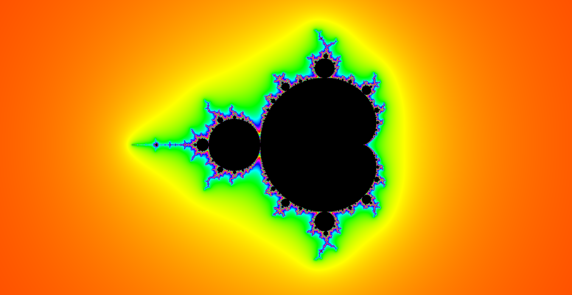 Mandelbrot set fractal