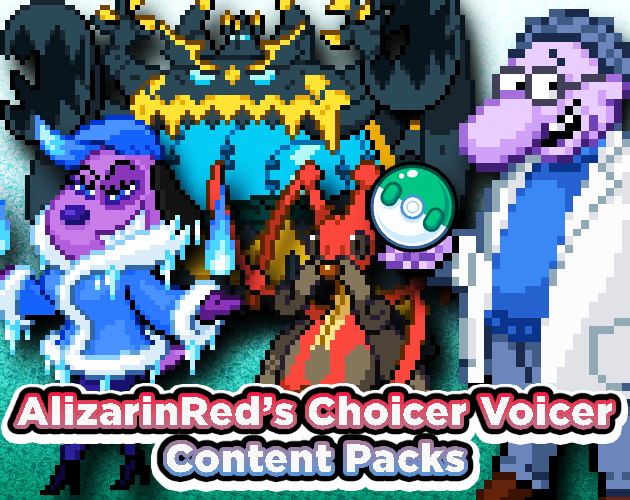 AlizarinRed's Choicer Voicer Packs by AlizarinRed