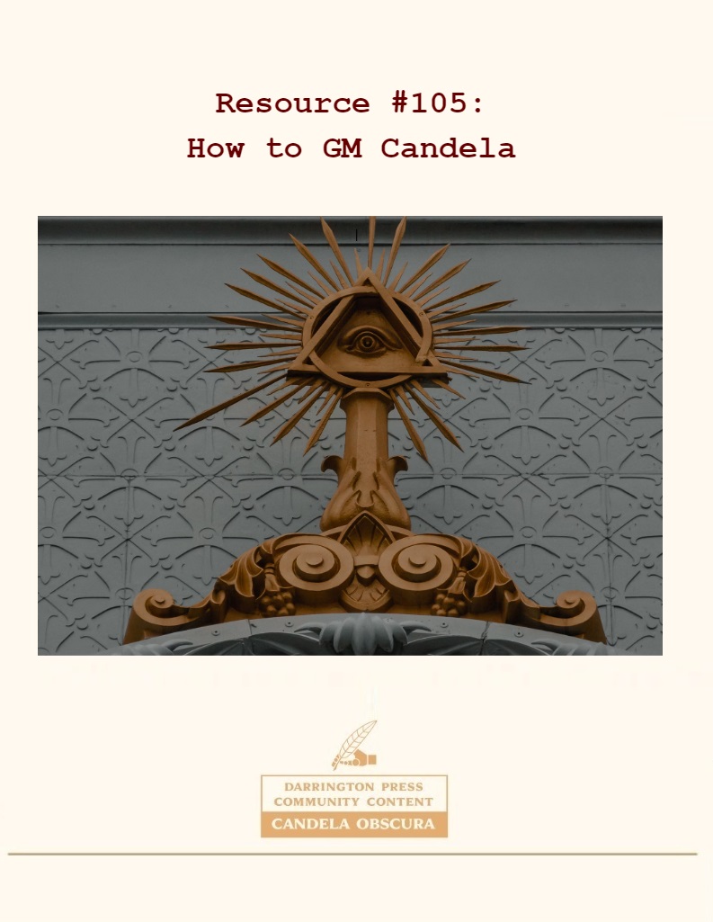 Cover image for How to GM Candela - One-Page Guide