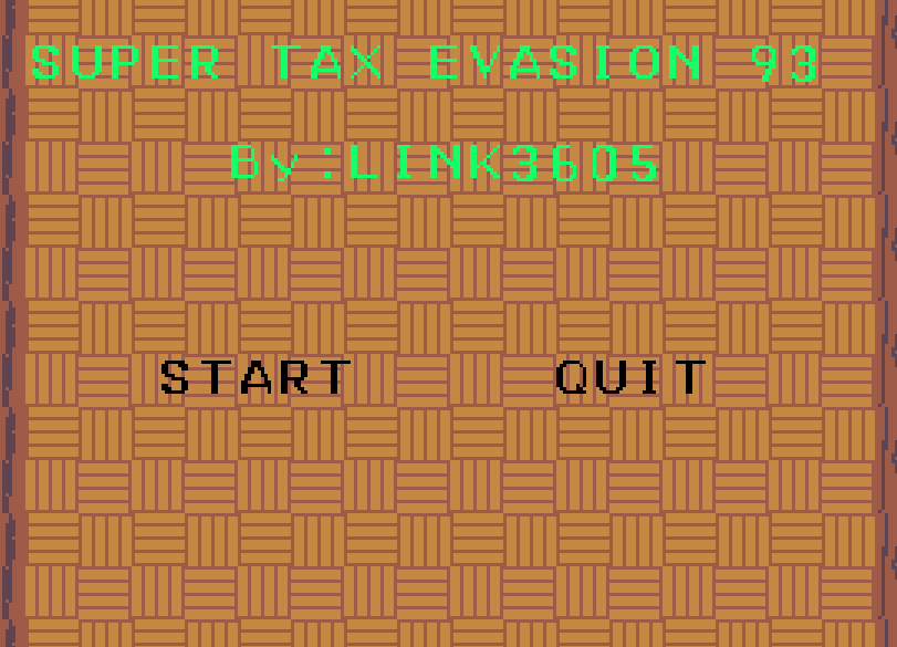 Cover image for Super Tax Evasion 93 (SIGJ)