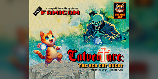 Cover image for Catventure: The red cat quest
